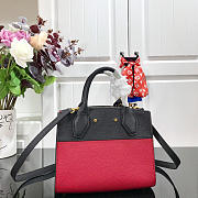 Louis Vuitton 2019SS Mini Calfskin handbag Rose red - 6