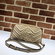 GUCCI Khaki velvet Bag Bgasaa - 2