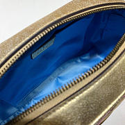 Gucci Original Gold with Purple Handbag Bagsaa - 6