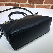 Bagsaa Gucci Calfskin Black Handbag - 6