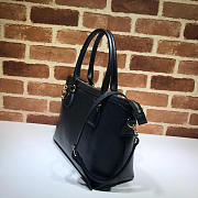 Bagsaa Gucci Calfskin Black Handbag - 4