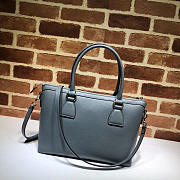 Bagsaa Gucci Calfskin Light Blue Handbag - 6