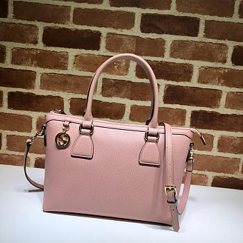 Bagsaa Gucci Calfskin Pink Handbag