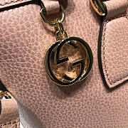 Bagsaa Gucci Calfskin Pink Handbag - 3