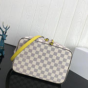 Louis Vuitton NEONOE Handbag Monogram Canvas Calfskin Bucket Yellow bag - 2