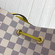 Louis Vuitton NEONOE Handbag Monogram Canvas Calfskin Bucket Yellow bag - 4