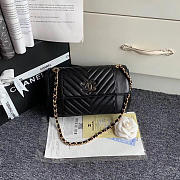 Chanel Original Lambskin Flap Bag with Black Bagsaa - 1