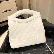 Chanel mini Chain Shoulder White Handbag  - 4
