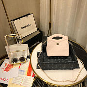 Chanel mini Chain Shoulder Pink Handbag - 1