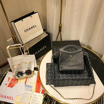 Chanel mini Chain Shoulder Black Handbag 