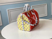 LV Speedy Bandoulière Red and Pink Handbag 30cm M44572  - 5