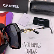 CHANEL 2019 Fashion Round Frame Sunglasses - 5