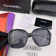 CHANEL 2019 Fashion Round Frame Sunglasses - 6