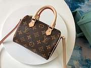 Louis Vuitton Mini Monogram Nano Speedy M61252 Bagsaa - 1