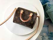 Louis Vuitton Mini Monogram Nano Speedy M61252 Bagsaa - 3