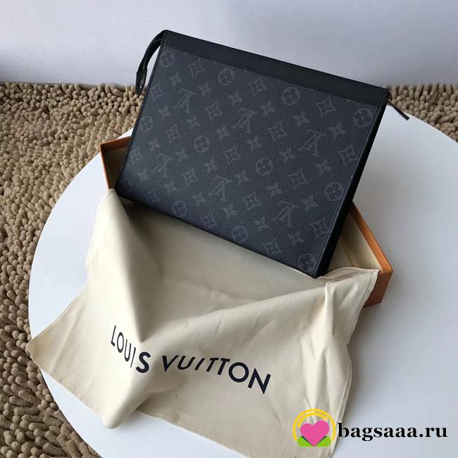Louis Vuitton toiletry pouch Monogram Black bag M41692 - 1