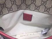 Gucci Supreme belt bag Red 493930 - 5