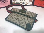 Gucci Supreme belt bag Green 493930 - 3