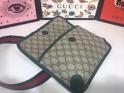 Gucci Supreme belt bag Green 493930 - 4