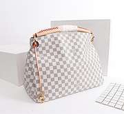 Louis Vuitton Artsy Monogram canvas Handbag White  - 2