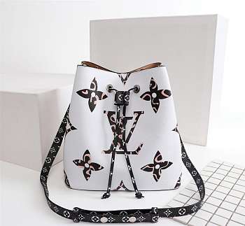 Louis Vuitton NEONOE Bucket Handbag White Bagsaa