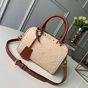 Louis Vuitton embossed leather Speedy 20 Handbag - 1