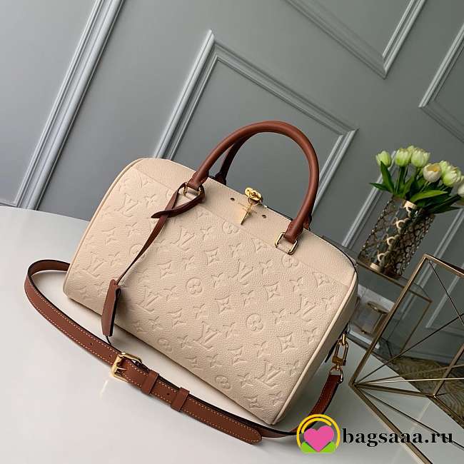 Louis Vuitton embossed leather Speedy 25 Handbag - 1