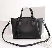 Louis Vuitton Mahina zipper Tote handbag Black - 1