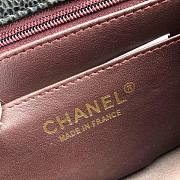 Chanel Flap Bag Caviar Goldr Hardware Black 17cm Bagsaa - 6