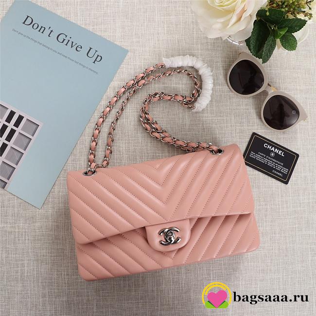Chanel 25cm CF1112 Lambskin Pink Bagsaa - 1