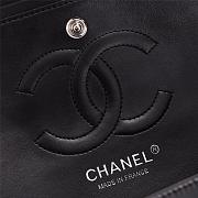 Chanel 25cm CF1112 Lambskin Black Bagsaa - 4
