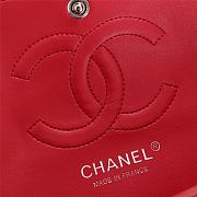 Chanel 25cm CF1112 Lambskin Red Bagsaa - 4