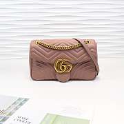 Gucci Marmont medium matelassé shoulder bag 443496 Bagsaa - 1