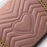 Gucci Marmont medium matelassé shoulder bag 443496 Bagsaa - 5