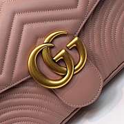 Gucci Marmont medium matelassé shoulder bag 443496 Bagsaa - 6