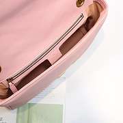 Gucci Marmont medium matelassé shoulder Pink bag 443496 - 3