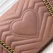 Gucci Marmont small matelassé shoulder bag 26cm 443497 Bagsaa - 5