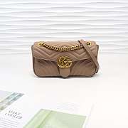 Gucci Marmont Small Matelassé Shoulder Bag 26cm 443497 - 1