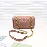 Gucci Marmont Mini Matelassé Shoulder Bag 23cm 446744 - 4