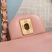 Chanel Flap Bag 25cm Pink Gold Hardware Bagsaa - 2