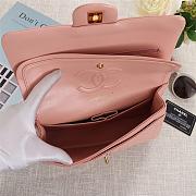 Chanel Flap Bag 25cm Pink Gold Hardware Bagsaa - 3