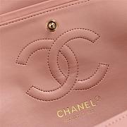 Chanel Flap Bag 25cm Pink Gold Hardware Bagsaa - 4