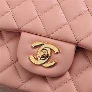 Chanel Flap Bag 25cm Pink Gold Hardware Bagsaa - 5