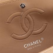 Chanel Flap Bag 25cm Apricot Silver Hardware Bagsaa - 3