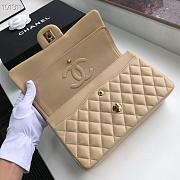 Chanel Flap Bag 25cm Apricot Gold Hardware Bagsaa - 5