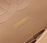 Chanel Flap Bag 1113 30cm Cavier Apricot Gold Hardware - 5