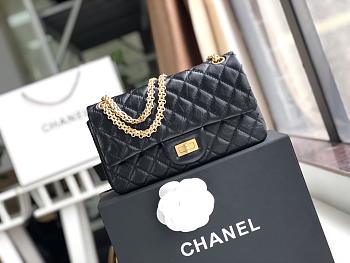 Chanel Bag 25cm Black with Gold Hardware 