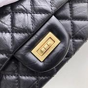 Chanel Bag 25cm Black with Gold Hardware  - 3