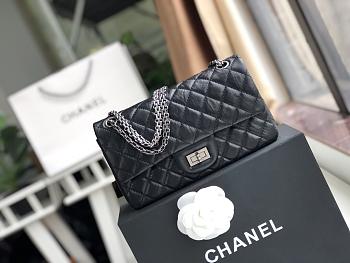 Chanel Bag 25cm Black with Silver Hardware