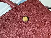 Louis Vuitton Montaigne BB M4431 Wine Red - 6